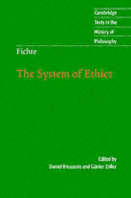 Fichte: The System of Ethics, PDF eBook