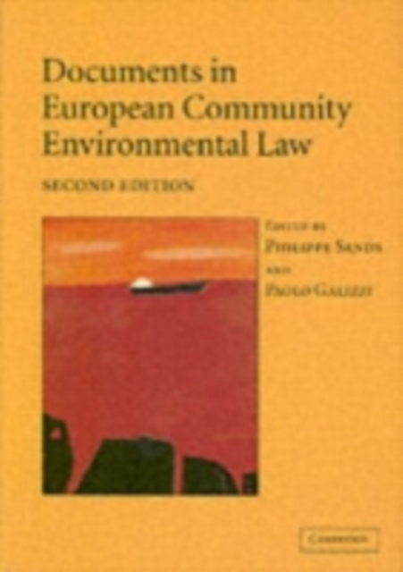 Documents in European Community Environmental Law, PDF eBook