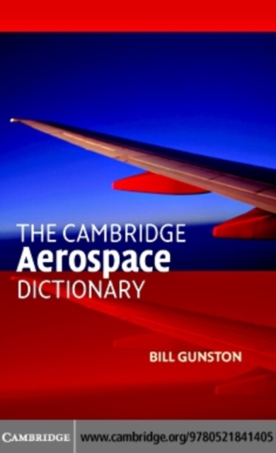 Cambridge Aerospace Dictionary, PDF eBook