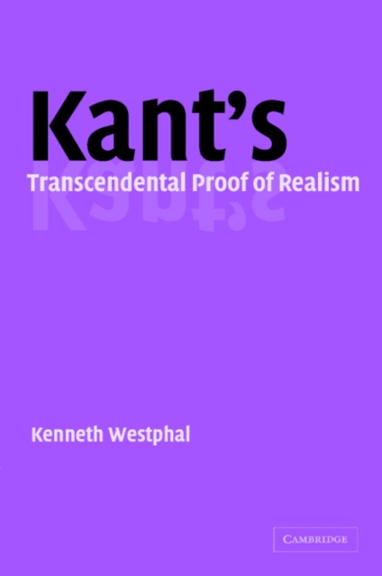 Kant's Transcendental Proof of Realism, PDF eBook