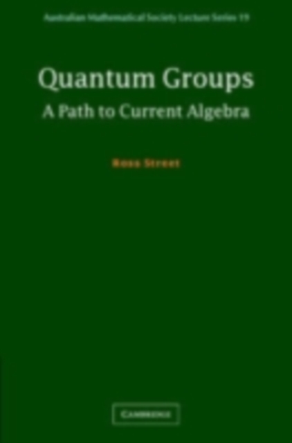 Quantum Groups : A Path to Current Algebra, PDF eBook