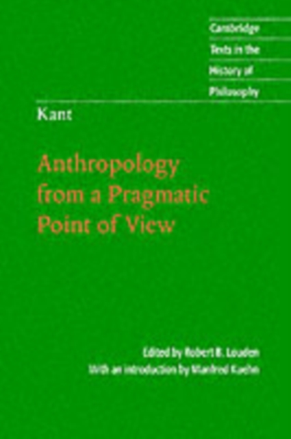 Kant: Anthropology from a Pragmatic Point of View, PDF eBook