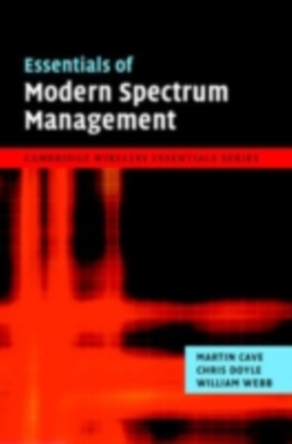 Essentials of Modern Spectrum Management, PDF eBook