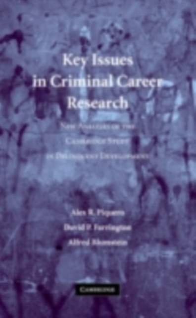 Key Issues in Criminal Career Research : New Analyses of the Cambridge Study in Delinquent Development, PDF eBook