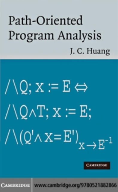 Path-Oriented Program Analysis, PDF eBook