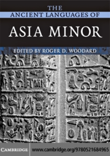 Ancient Languages of Asia Minor, PDF eBook