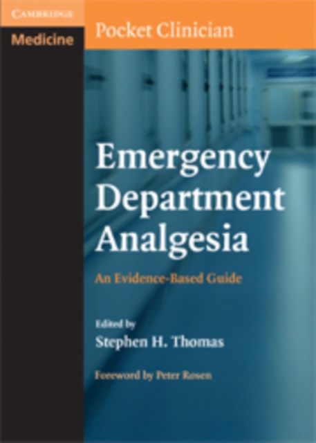 Emergency Department Analgesia : An Evidence-Based Guide, PDF eBook