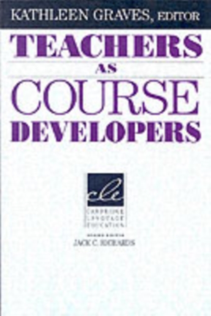 Teachers as Course Developers, PDF eBook