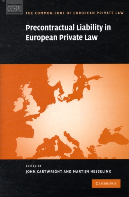 Precontractual Liability in European Private Law, PDF eBook