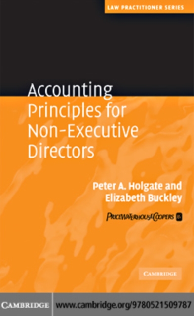 Accounting Principles for Non-Executive Directors, PDF eBook