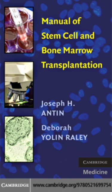 Manual of Stem Cell and Bone Marrow Transplantation, PDF eBook