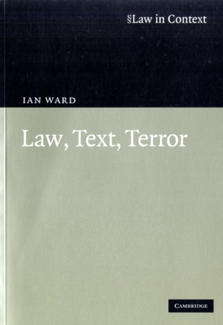 Law, Text, Terror, PDF eBook