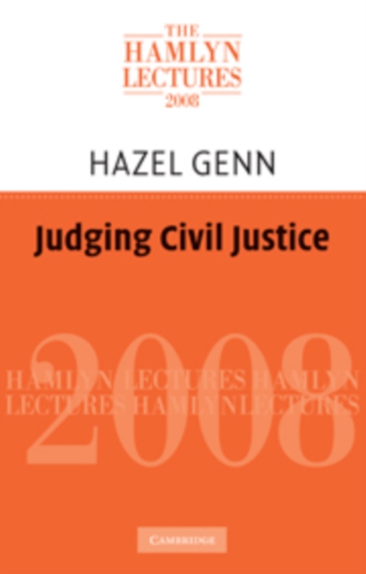Judging Civil Justice, PDF eBook