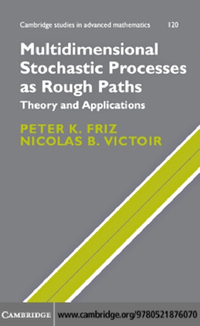 Multidimensional Stochastic Processes as Rough Paths : Theory and Applications, PDF eBook