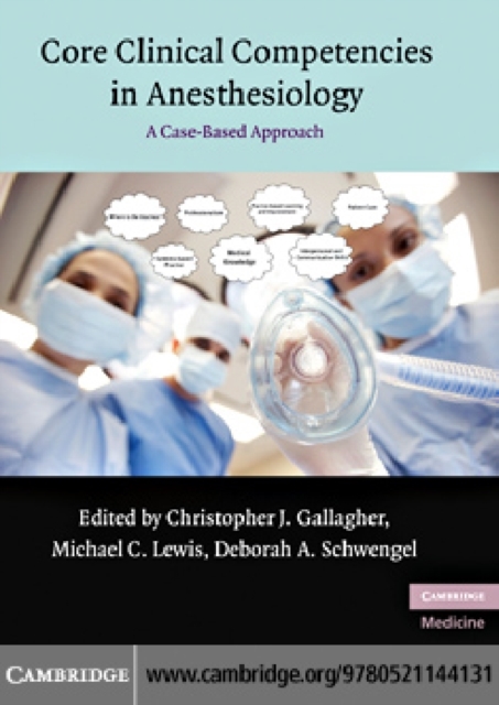 Core Clinical Competencies in Anesthesiology : A Case-Based Approach, PDF eBook