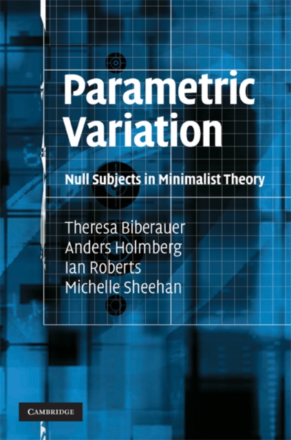 Parametric Variation : Null Subjects in Minimalist Theory, EPUB eBook