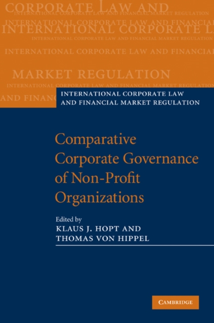 Comparative Corporate Governance of Non-Profit Organizations, EPUB eBook