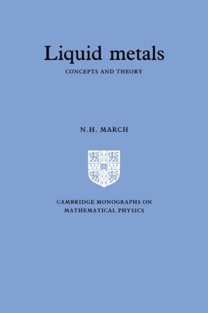 Liquid Metals : Concepts and Theory, PDF eBook