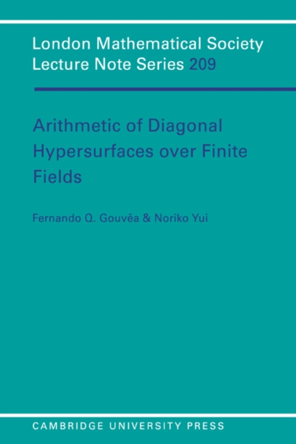Arithmetic of Diagonal Hypersurfaces over Finite Fields, PDF eBook