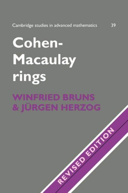 Cohen-Macaulay Rings, PDF eBook