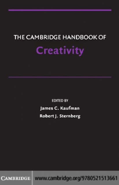Cambridge Handbook of Creativity, PDF eBook