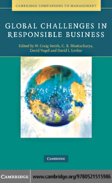 Global Challenges in Responsible Business, PDF eBook