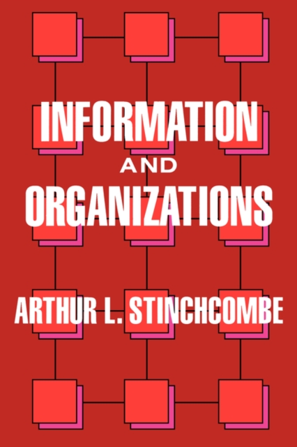 Information and Organizations, Paperback / softback Book