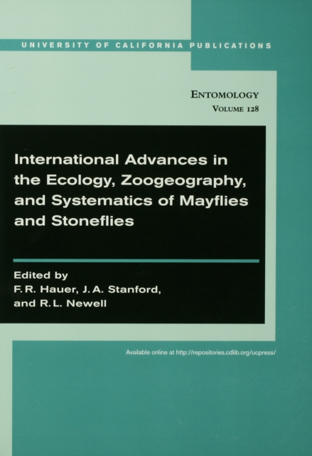International Advances in the Ecology, Zoogeography, and Systematics of Mayflies and Stoneflies, Paperback / softback Book