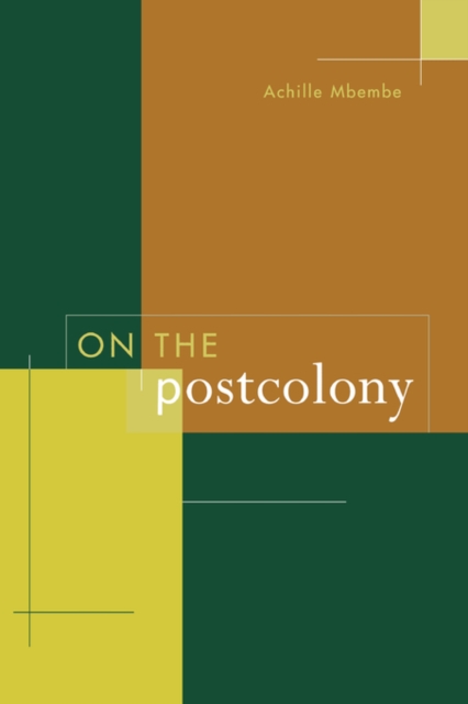 On the Postcolony, Paperback / softback Book