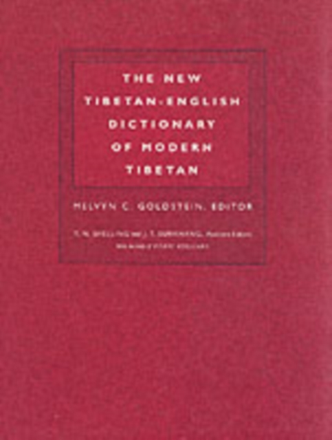 The New Tibetan-English Dictionary of Modern Tibetan, Hardback Book