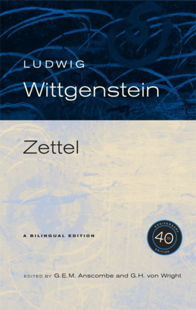 Zettel, Paperback Book