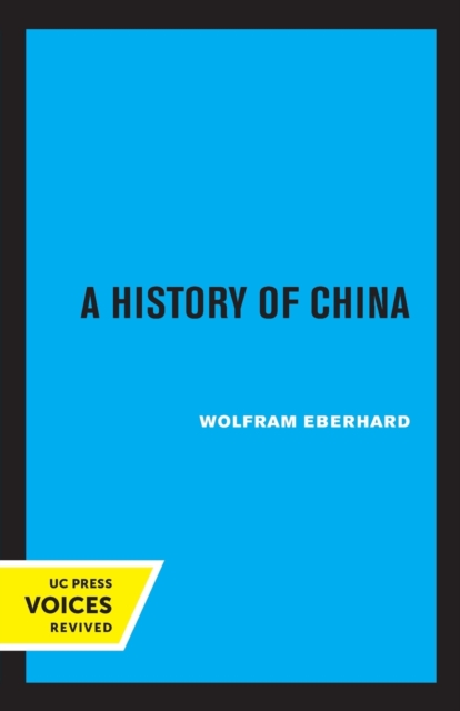 A History of China, Paperback / softback Book