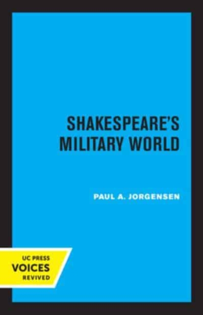 Shakespeare's Military World, Paperback / softback Book