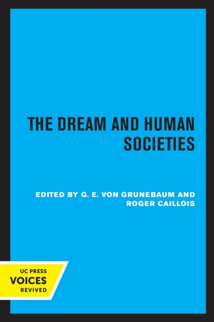 The Dream and Human Societies, Paperback / softback Book
