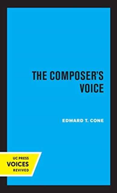 The Composer's Voice, Hardback Book