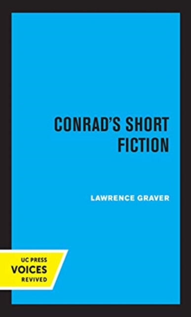 Conrad's Short Fiction, Hardback Book