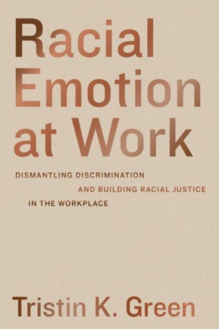 Racial Emotion at Work : Dismantling Discrimination and Building Racial Justice in the Workplace, Paperback / softback Book