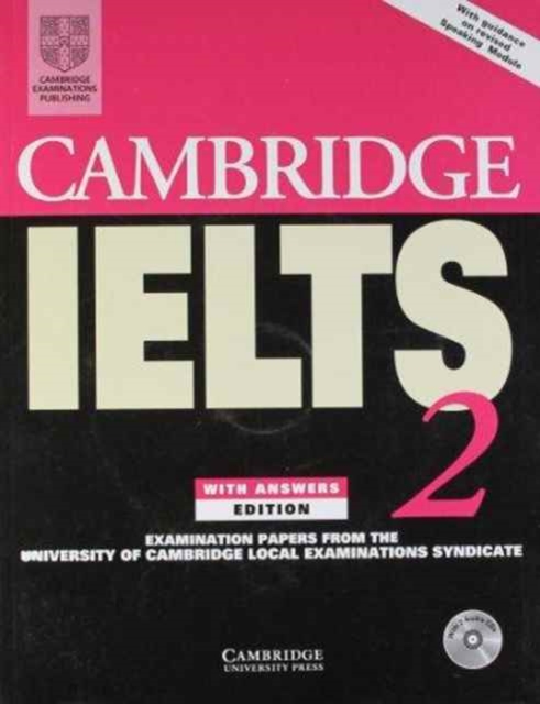 Cambridge IELTS 2 Self-Study Pack India : Examination Papers from the University of Cambridge Local Examinations Syndicate, Mixed media product Book