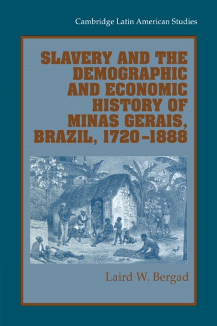 Slavery and the Demographic and Economic History of Minas Gerais, Brazil, 1720-1888, Paperback / softback Book