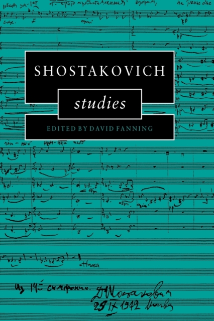 Shostakovich Studies, Paperback / softback Book