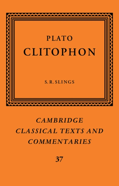 Plato: Clitophon, Paperback / softback Book