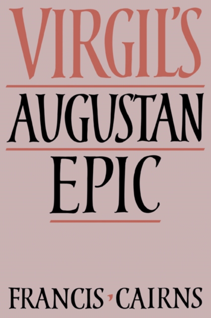 Virgil's Augustan Epic, Paperback / softback Book