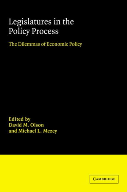 Legislatures in the Policy Process : The Dilemmas of Economic Policy, Paperback / softback Book