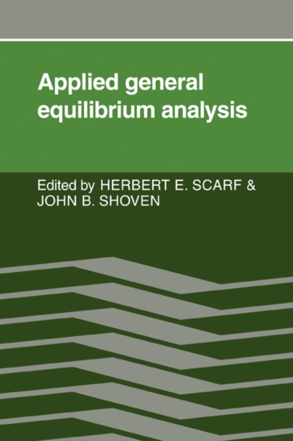 Applied General Equilibrium Analysis, Paperback / softback Book