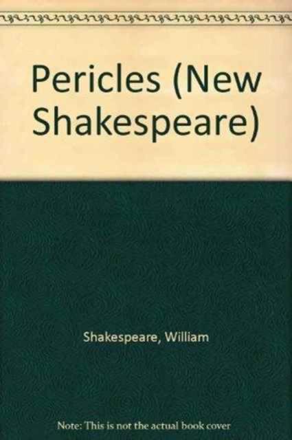 Pericles, Prince of Tyre : The Cambridge Dover Wilson Shakespeare, Hardback Book