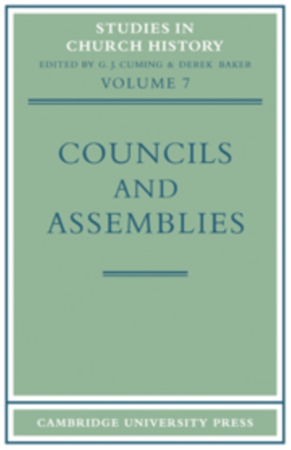 Councils and Assemblies, Hardback Book