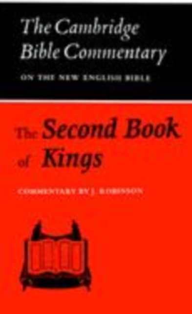 The Second Book of Kings, Hardback Book