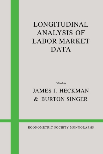 Longitudinal Analysis of Labor Market Data, Paperback / softback Book