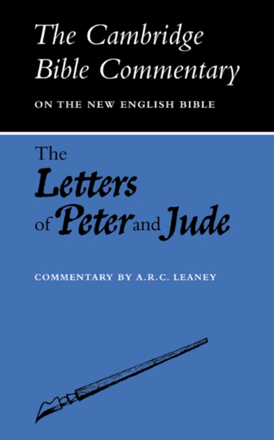 The Letters of Peter and Jude, Paperback / softback Book