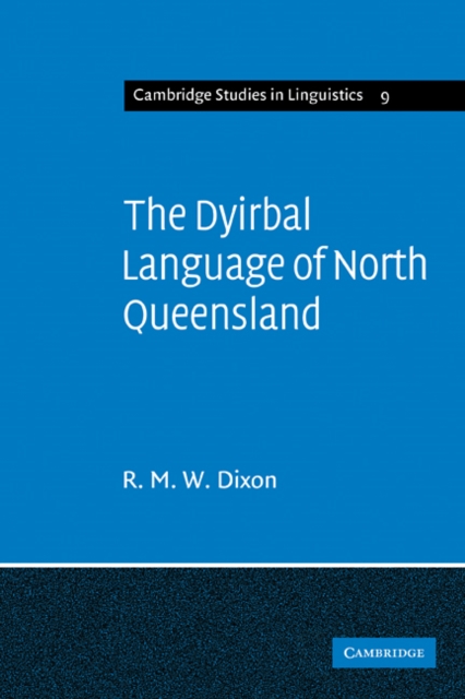 The Dyirbal Language of North Queensland, Paperback / softback Book
